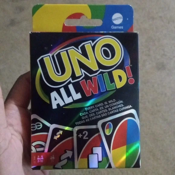 Uno *All Wild* Card Game - Picture 1 of 4